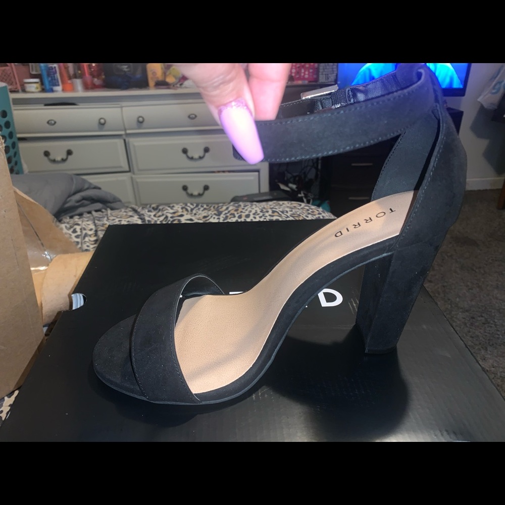 Torrid suede heels